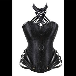 Gothic Halter Neck Corset